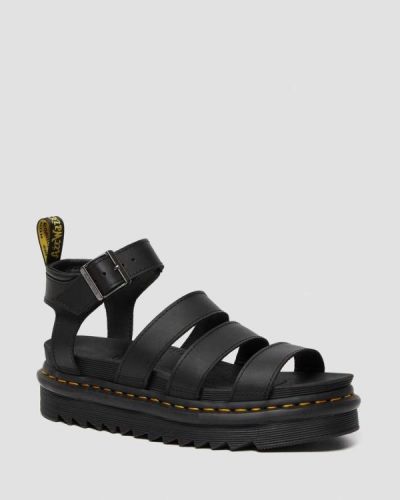 Sandalias Dr Martens Blaire Hydro Cuero Gladiator Para Mujer DR8693S